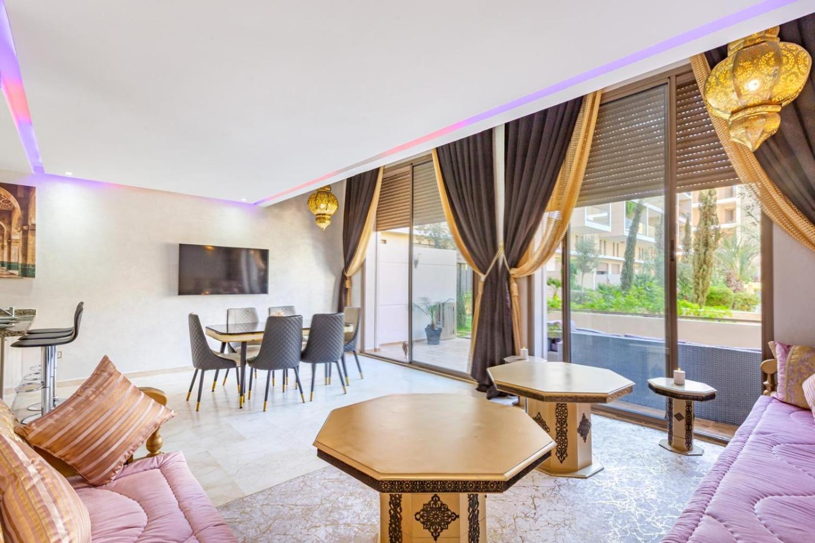 Royal Deluxe Gold - Marrakech, Luxe Pool View Apartment Marrakesh Exterior foto